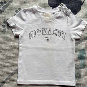 Givenchy Kids White Short Sleeve Tee